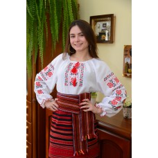 Embroidered blouse "Cutie Rose"